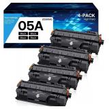 HP CE505A High Yield Toner 4-Pack