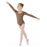 8/10-Bloch Meglio Microlux Long Leotard for Girls