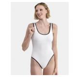 XXL-No Boundaries Women Herringbone Swimsuit