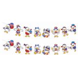 G2PLUS 4th of July Garland 2 Pack 19.6Ft