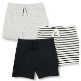 0-3mths Amazon Essentials Toddlers' Cotton Shorts