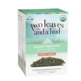 Two Leaves Peppermint Tea Bags, Caffeine Free