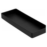 Amazon Basics Rectangular Desk Organizer, Black