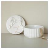 COLLECTIVE HOME Ceramic Jewelry Box lid