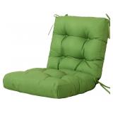 ARTPLAN Patio Wicker Chair Cushion Kale Green