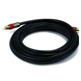 Monoprice 15ft Coaxial RCA/CL2 Cable RG6/U 75