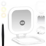 GOMIPURU Travel Mirror with Light, 4.5x3.9'