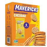 4pk 6ct Mavericks Cheddar Sandwich Crackers.