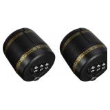 2pcs Wine Bottle Lock & Cap Sealer Set