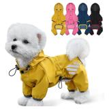 SM Dog Raincoat Waterproof Jacket with Hood