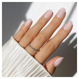 30pc Glamnetic Press On Nails - Pink Blush Kit