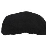Pilipane Knee Scooter Pad Cover, Plush Black