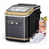 FREE VILLAGE Countertop Ice Maker, 9/6, Black