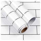 YENHOME Subway Tile Contact Paper 24'x200'