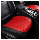 TIEHESYT Faux Leather Car Seat Cover, 1-Pc