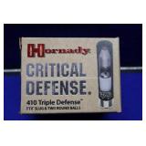 .410 Hornady Triple Defense 41Cal FTX Slug 20 Rnds