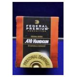 Federal .410 Handgun 2 1/2' 000 Buck 20 Rounds