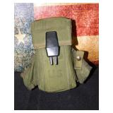 3 Metal 20 Round AR Mags in Military Pouch w/60Rds