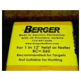 Berger 30Cal 185gr Match Grade Target BT 100Pcs