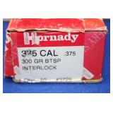 Hornady .375 Cal 300gr BT-SP Interlock 50 Pieces