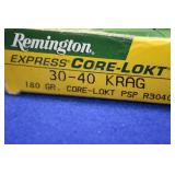 30-40 Krag 180gr Core-Lokt Soft Point 20 Rounds