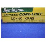 30-40 Krag 180gr Core-Lokt Soft Point 20 Rounds