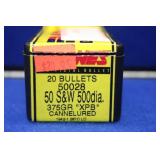 Barnes .500 S & W 375gr XPB 20 Pieces
