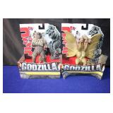 Ban Dai Godzilla Figures X2