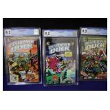 Destroyer Duck #1-3 XGC Graded