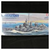 U.S. Navy Destroyer DD445 Fletcher Model