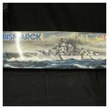 German Battleship Bismarck Model