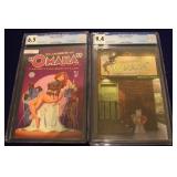 Images of Omaha # 1& 2 CGC Graded