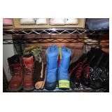 Lot of Winter Boots & Ice Skates