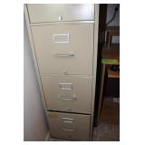 4 Drawer Metal File Cabinet