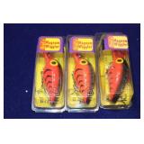 New Brads Magnum Wiggler Red/Black X3