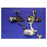 3 Spinning Reels