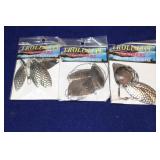 New Shasta Tackle #4 Nickel Flashers X3