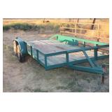 Dual Axle Car Trailer W/Ramps