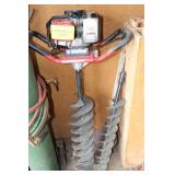 Gas Auger w/2 Bits