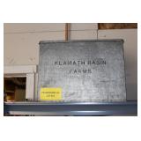 Antique Klamath Basin Milk Bottle Box