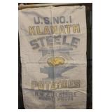 No.1 Klamath Steele 100lb Potato Sacks X6