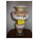 Vintage Floral Porcelain Table Lamp
