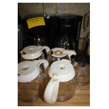 Lot of Coffee Pots