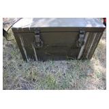 Vintage Military Supply Crate