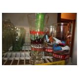 Lot of Vintage Collector Glasses