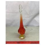 Viking 6 Petal Persimmon Swung Vase