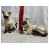 Cat Lovers: ceramic bank & figurine