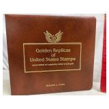 Golden Replicas of US Stamps