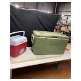 Rubbermaid & Coleman Coolers, normal wear