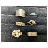 Rings. Various sizes.